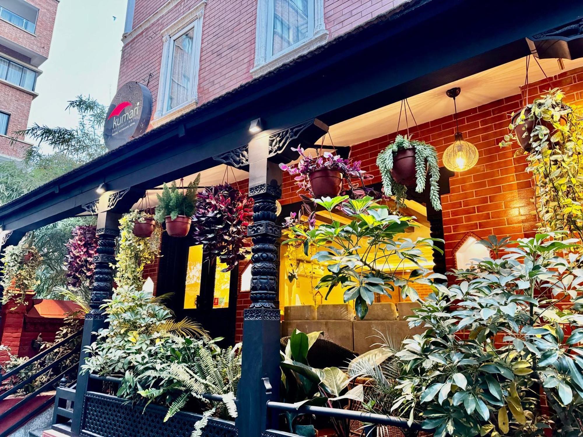 Kumari Boutique Hotel Kathmandu Exterior foto